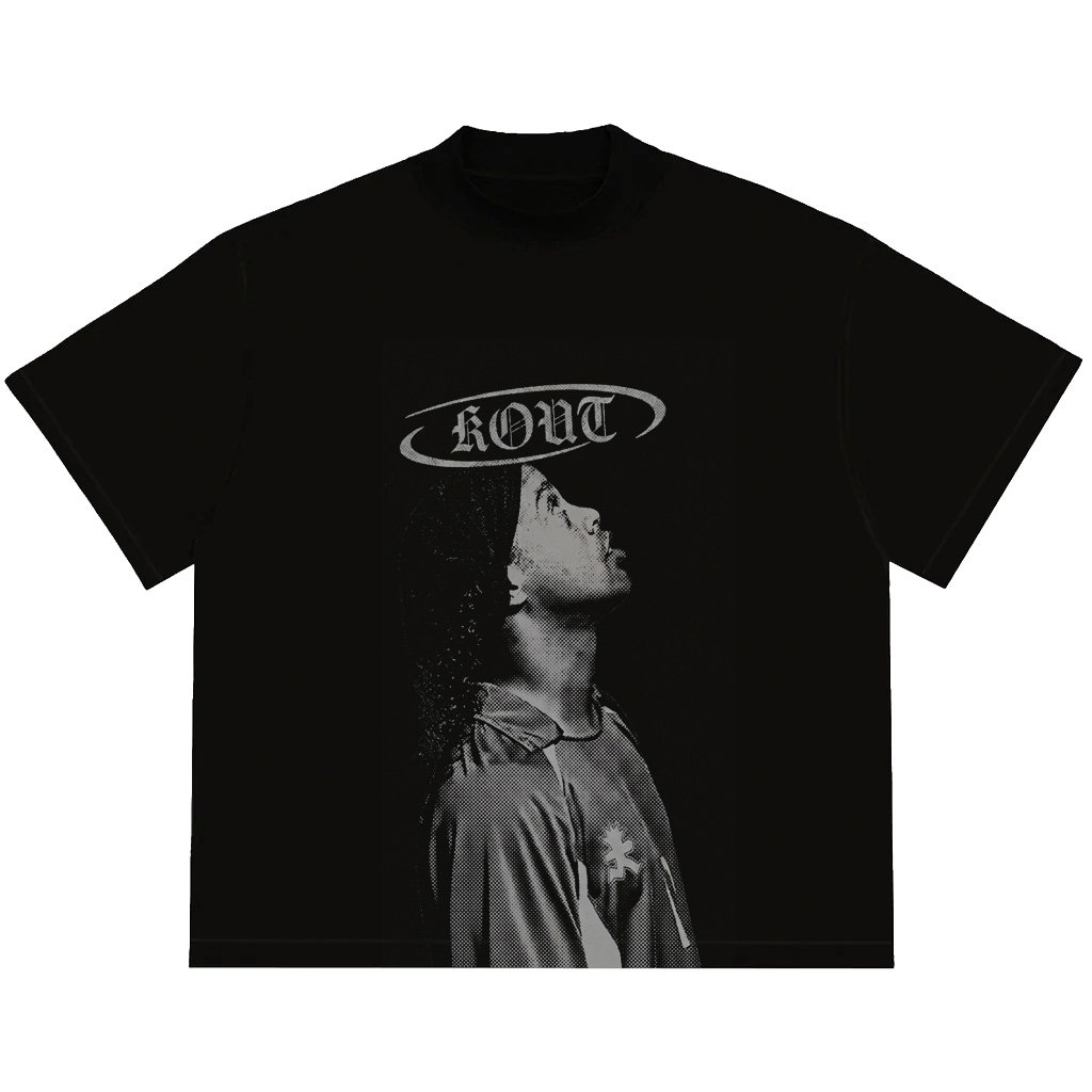 Camiseta PRETA Ronaldinho KOUT