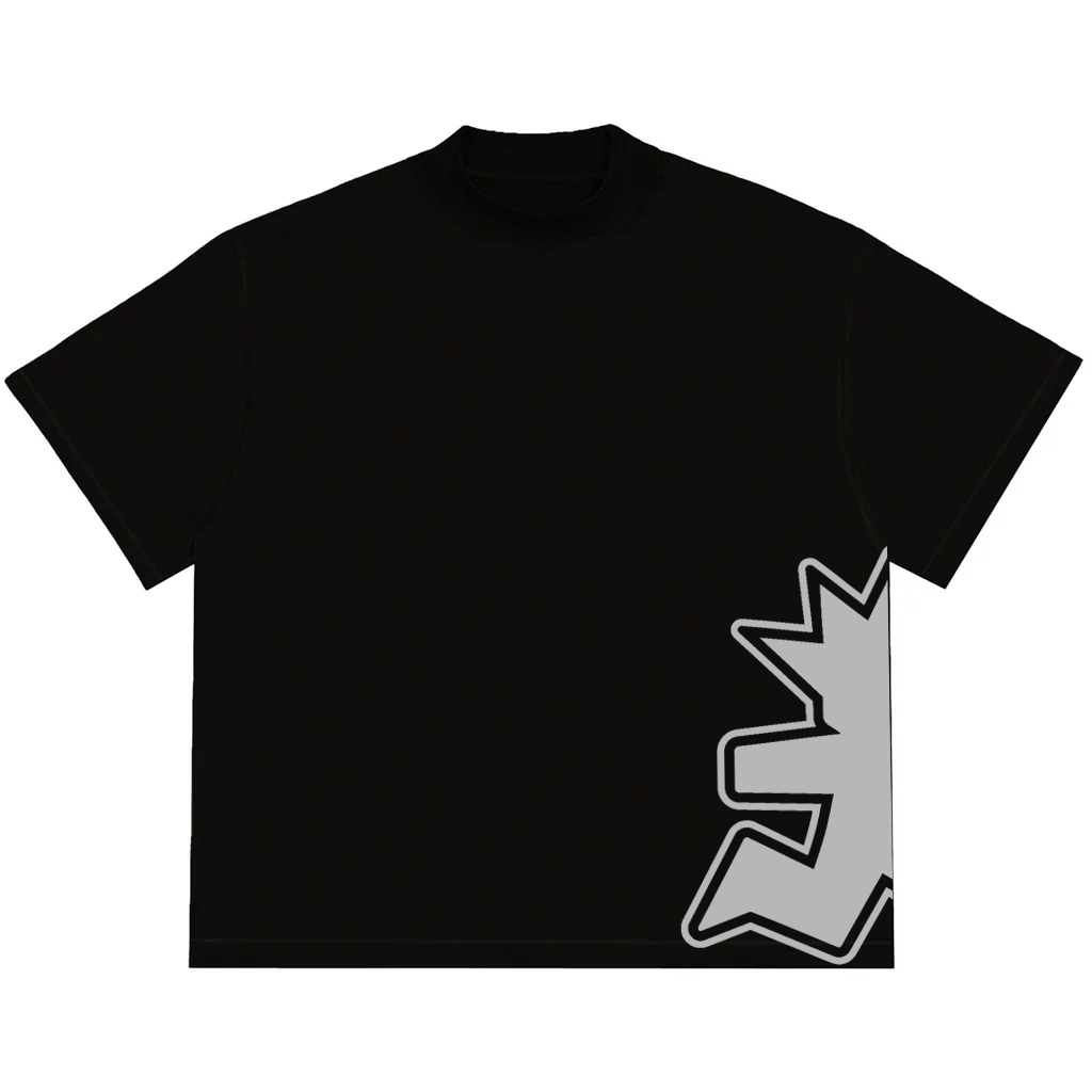 Camiseta preta Icon